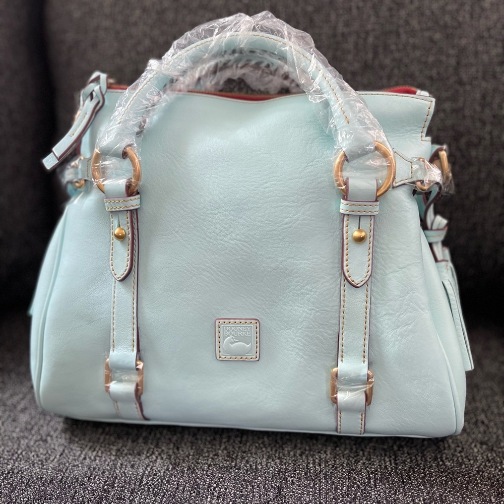 Pale Blue Original Medium Satchel